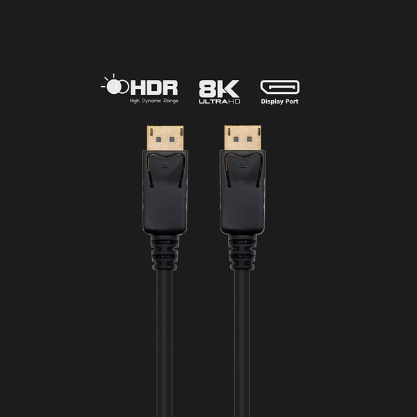 Ewent EC1407 DisplayPort-kaapeli 3 m Musta