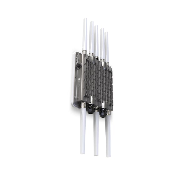 EnGenius ECW270 access-punkter för trådlösa nätverk 2400 Mbit/s Vit Strömförsörjning via Ethernet (PoE) stöd