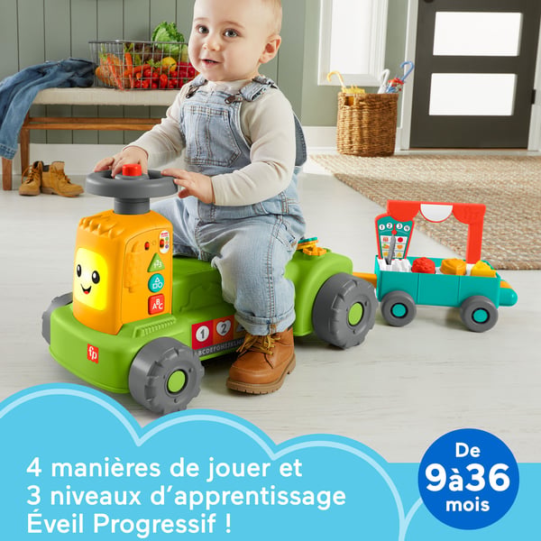 Fisher-Price Laugh & Learn HRG12 gung- och åkleksak Åkleksak, traktor