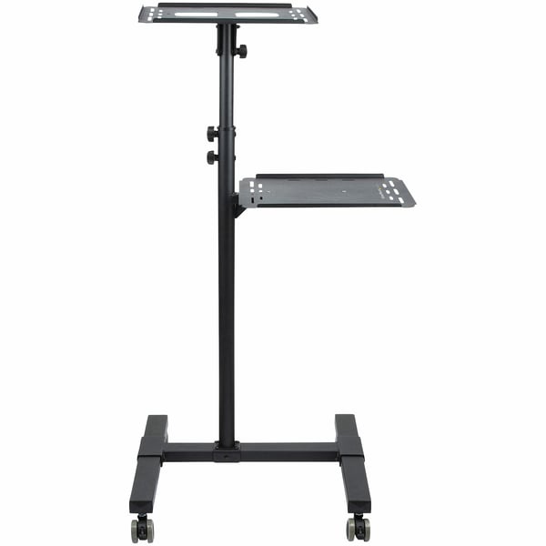 StarTech.com Mobil projektor- och laptopstativ/vagn - Kraftig (2 hyllor, 10 kg vardera)