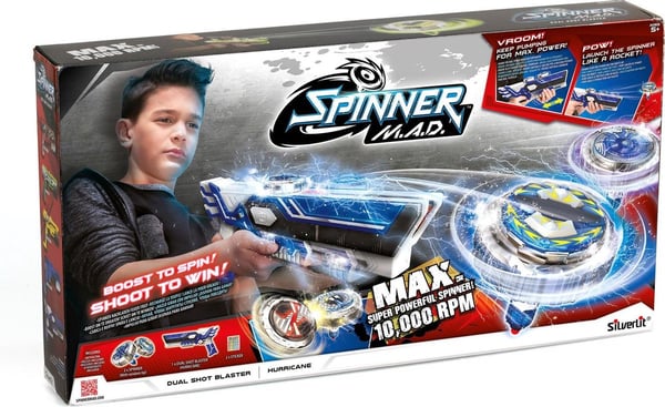 Silverlit Spinner M.A.D. Dual Shot Blaster Kieppuva hyrrä