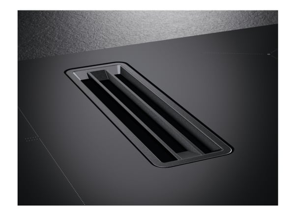 AEG CCE84543CB spishällar Svart Inbyggd 77 cm Induktionshäll med zon 4 zone(s) Integrerad huva