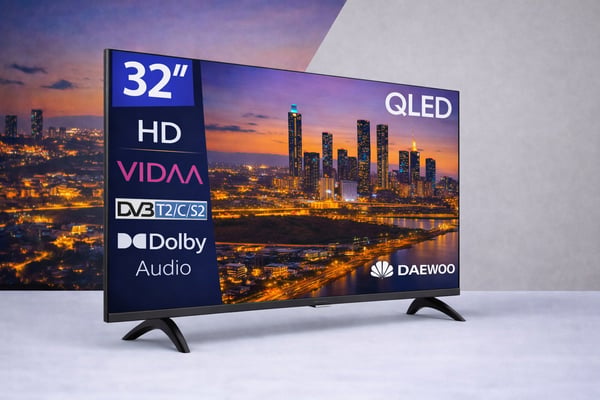 Daewoo 32VB56HQ tv 81,3 cm (32") HD Älytelevisio Wi-Fi Musta