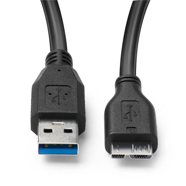 Microconnect USB3.0AB05MICRO USB-kabel USB 3.2 Gen 1 (3.1 Gen 1) 0,5 m USB A Micro-USB B Sort