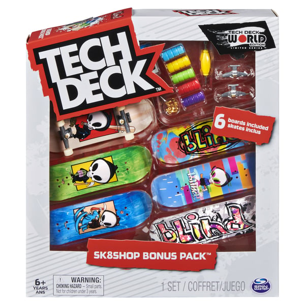 Tech Deck Sk8shop Bonus Pack Fingerboard, set