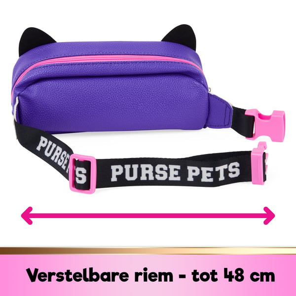 Purse Pets BAG Belt Bag Cheetah GML mavetaske Lyserød, Violet