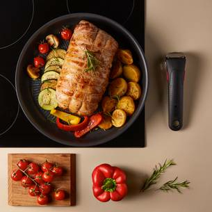 Tefal Unlimited L3970502 stegepande Rund