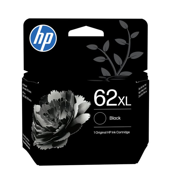 HP 62 - Musta - alkuperäinen - mustepatruuna - ENVY 55XX, 56XX, 76XX -tulostimille