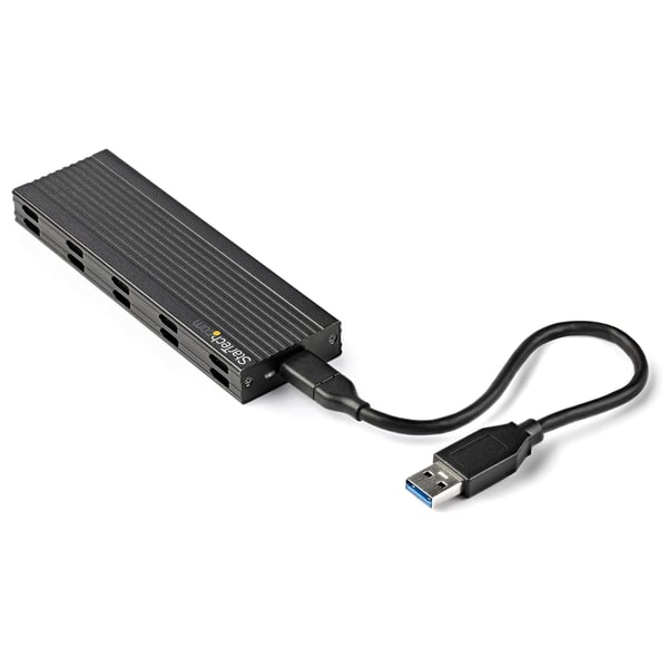 StarTech.com SM2E1BMU31C drevkabinet SSD kabinet Sort M.2