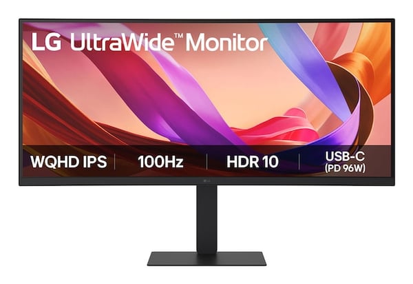 LG 34U650A-B computerskærm 86,4 cm (34") 3440 x 1440 pixel Wide Quad HD LCD Sort
