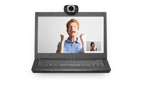 Logitech HD Webcam C615 verkkokamera 8 MP 1920 x 1080 pikseliä USB 2.0 Musta
