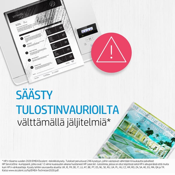 HP 124A, alkuperäinen magenta LaserJet-värikasetti