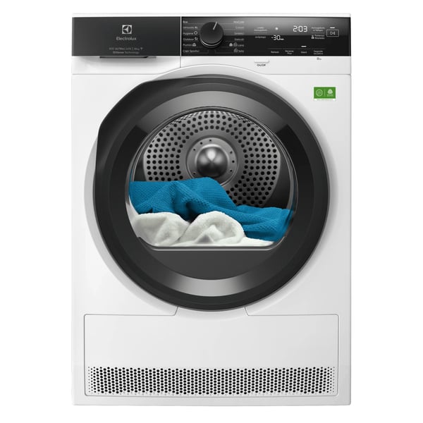 Electrolux EW7H4E10BY kuivausrumpu Vapaasti seisova Edestä täytettävä 10 kg Valkoinen