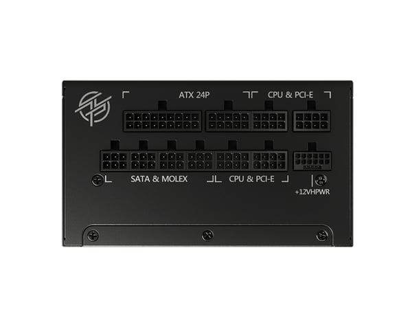 MSI MPG A1000G PCIE5 strömförsörjningsenheter 1000 W 20+4 pin ATX ATX Svart