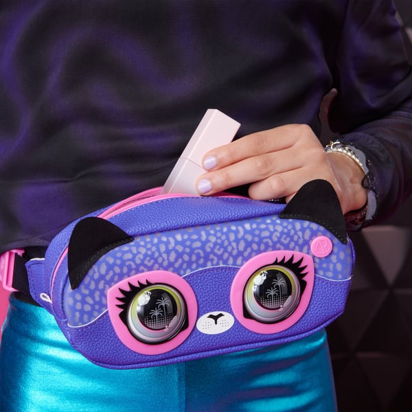 Purse Pets BAG Belt Bag Cheetah GML mavetaske Lyserød, Violet