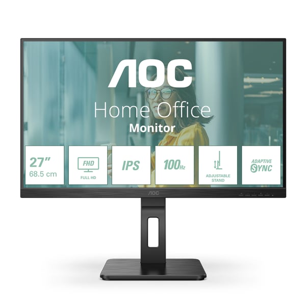 AOC P2 27P2Q computerskærm 68,6 cm (27") 1920 x 1080 pixel Fuld HD LED Sort