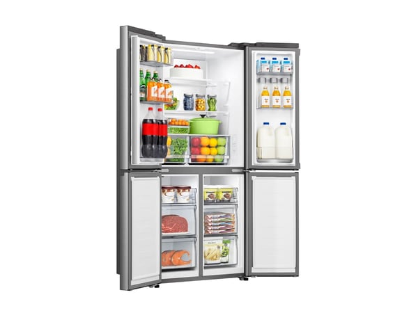 Hisense RQ5P470SETE side-by-side-jääkaappipakastin Vapaasti seisova 483 L Valkoinen
