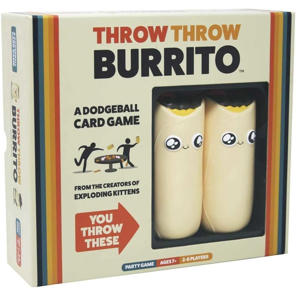 Asmodee Throw Throw Burrito Kortspel Samlarspel