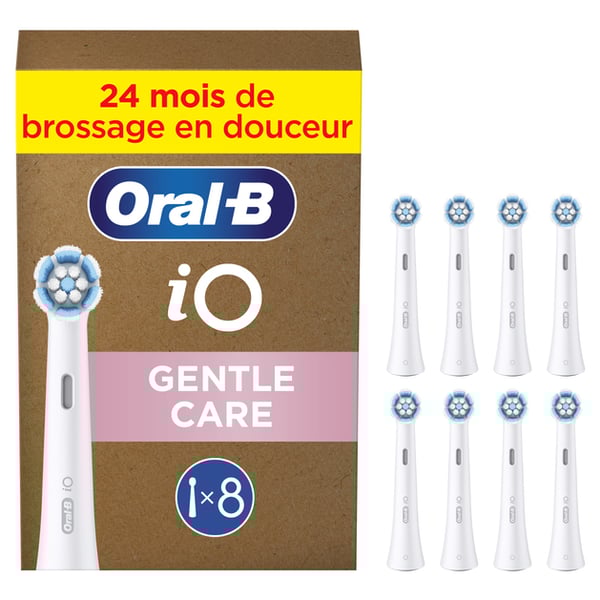 Oral-B iO Gentle Care 8 stk Hvid