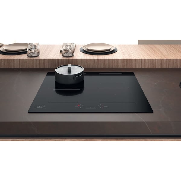 Hotpoint HQ 5660S NE Sort Indbygget 59 cm Zone induktionskogeplade 4 zone(s)