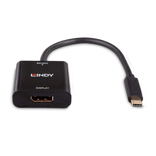 Lindy 43269 USB-grafikadapter 3840 x 2160 pixlar Svart