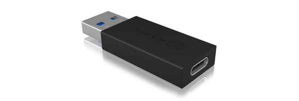 ICY BOX IB-CB015 USB Type-C 3.1 (Gen 2) USB Type-A 3.1 (Gen 2) Musta