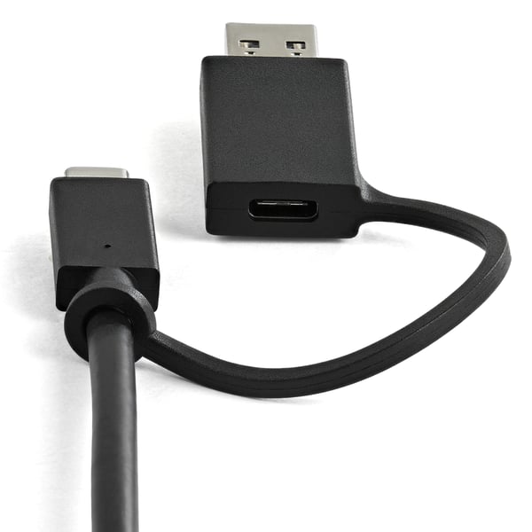 StarTech.com Universell dockningsstation för bärbara datorer med två 4K-bildskärmar - USB-C/USB 3.0 - 100W PD