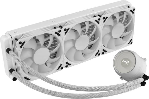 Aerocool Mirage L360 Processor Allt-i-ett vätskekylare Vit 1 styck