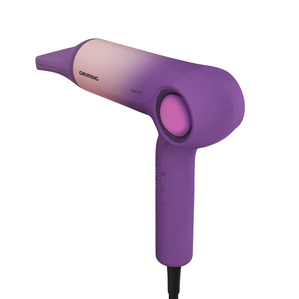 Grundig HD 9480 hiustenkuivain 1600 W Vaaleanpunainen, Purppura