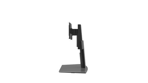DELL Dual Monitor Stand 68,6 cm (27") Skrivebord Aluminium, Sort