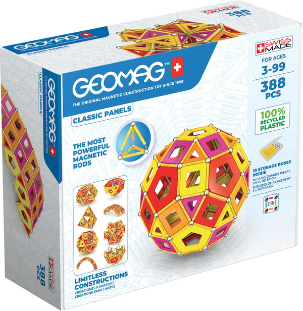 Geomag Classic Panels RE Warm Masterbox Neodymmagnetleksak Geomag Classic Panels RE Warm Masterbox Neodymmagnetleksak