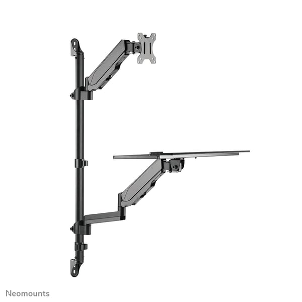 Neomounts WL90-325BL1 desktop arbejdsplads med siddestativ