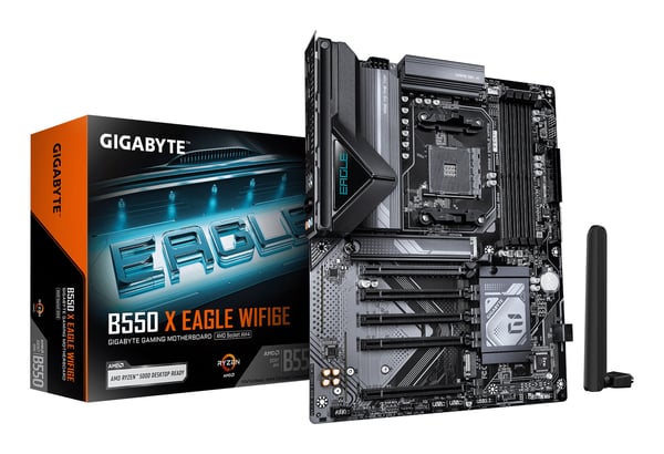GIGABYTE B550 X EAGLE WIFI6E AMD B550 Uttag AM4 ATX