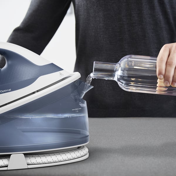 Tefal Express Optimal SV4110 2200 W 1,2 l Ceramic Express Glide Blå, Vit