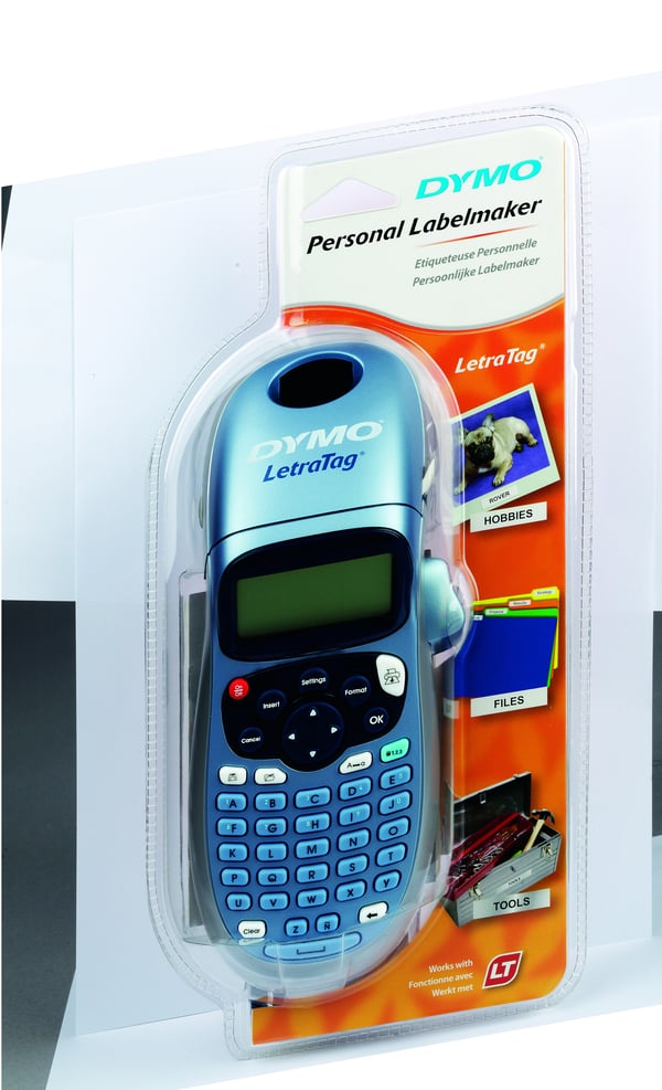 DYMO LetraTag LT-100H+ etikettitulostin 160 x 160 DPI 6,8 mm/s ABC