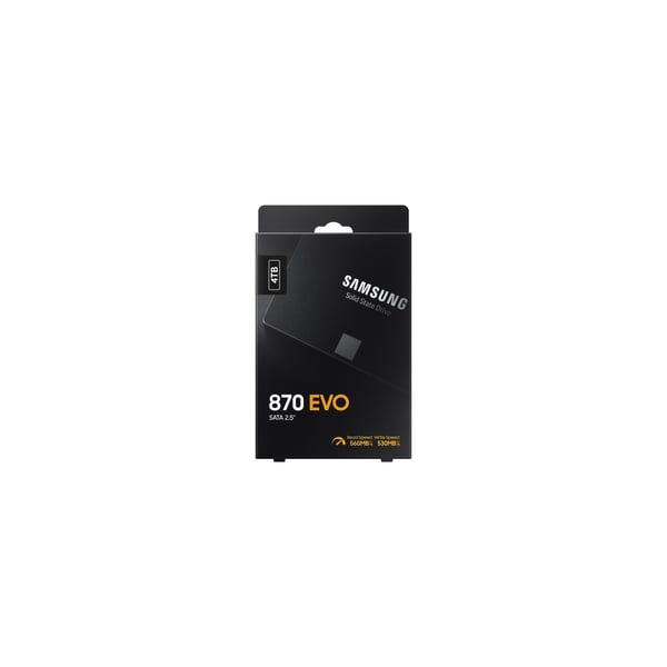 Samsung 870 EVO 4000 GB Musta (MZ-77E4T0B/EU)