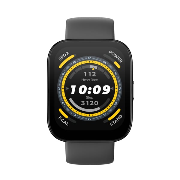 Amazfit Bip 5 4,85 cm (1.91") LCD 38 mm Digital 320 x 380 pixlar Pekskärm Svart GPS