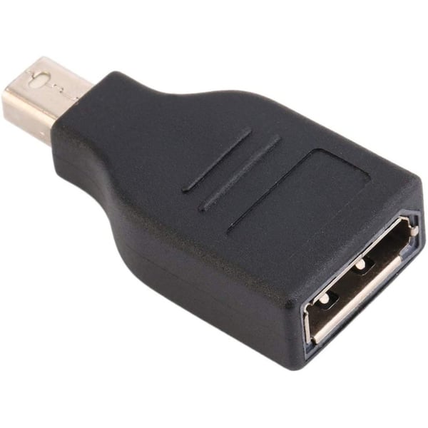 Techly IADAP DP-MDP2 kabel kønsskifter DisplayPort Mini DisplayPort Sort