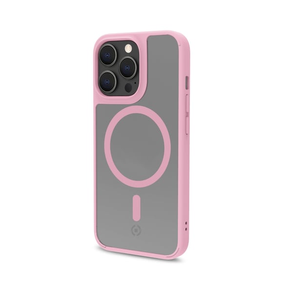 Celly Magmatt mobiltelefon etui 17 cm (6.7") Cover Lyserød, Transparent
