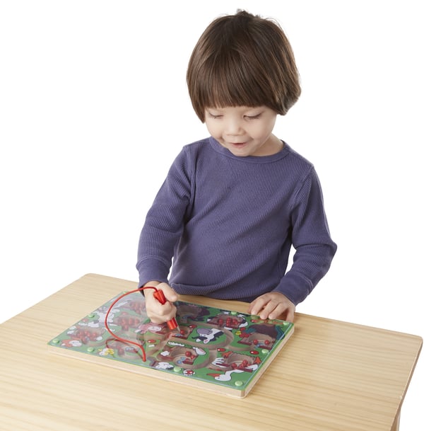 Melissa & Doug Magnetic Number Maze motorik legetøj
