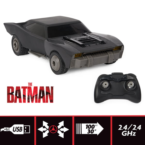 DC Comics DCR VHC MOV Batmobile Turbo Boost GML radio-ohjattava (RC) malli Auto Sähkömoottori 1:15