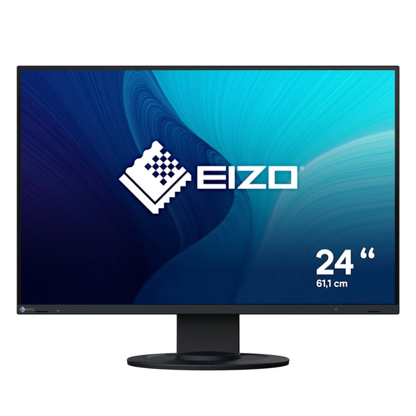 EIZO 61,1 cm (24,1\") EV2410R-BK 16:10 DVI+HDMI+DP+USB svart - Platt bildskärm (TFT/LCD) - 24,1\"