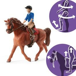 schleich HORSE CLUB 72223 leksakssats