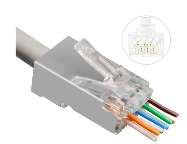 Microconnect KON512-50EZ kabelsamler RJ45 Sølv