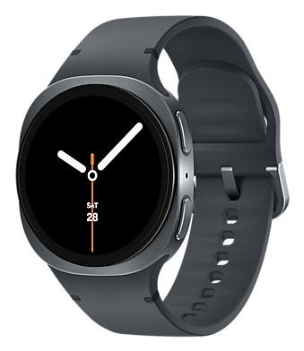 Samsung Galaxy Watch 8 3,3 cm (1.3") AMOLED 40 mm Digital 438 x 438 pixlar Pekskärm grafit Wi-Fi GPS