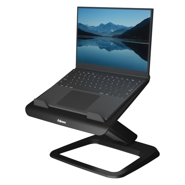 Fellowes Hana LT Laptop Support Black Ställ till bärbara datorer Svart 48,3 cm (19")