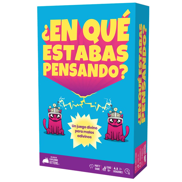 Asmodee Exploding Kittens EKILR01ES lautapeli 10 min Korttipeli Juhla