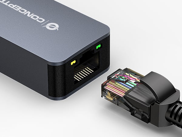 Conceptronic ABBY12G nätverkskort Ethernet 2500 Mbit/s