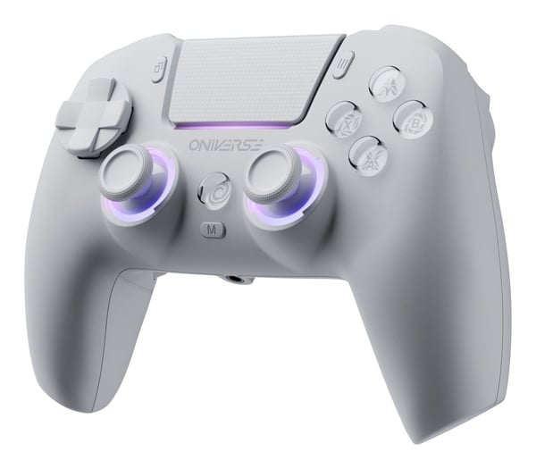 Oniverse Starion Vit Bluetooth Spelplatta Analog Android, PC, PlayStation 5, Playstation 3, iOS