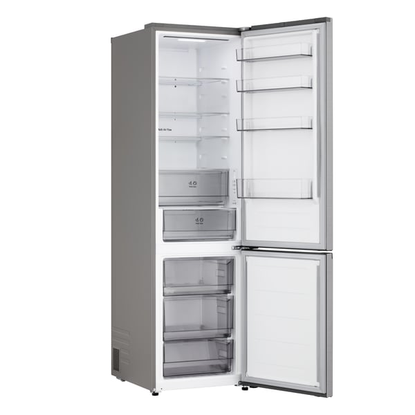 LG GBBSJ20DPY Fritstående 375 L Rustfrit stål